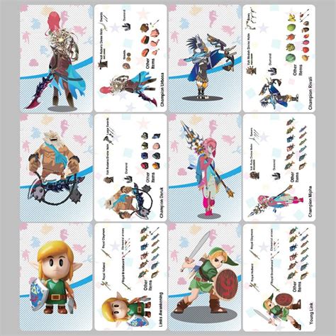 zelda breath of the wild amiibo nfc tags download|amiibo listing.